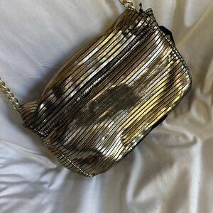 Gold and Silver Women's Bag
